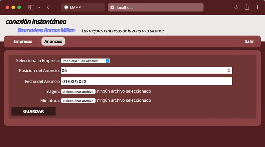 Conexión Instantánea